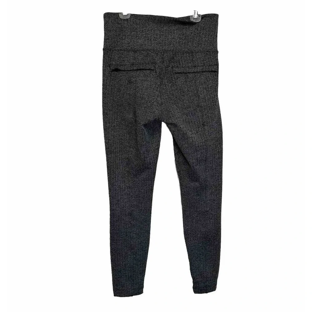rise Delancey Herringbone Tight Gray Black Size‎ Small Athletic Pants High-ris